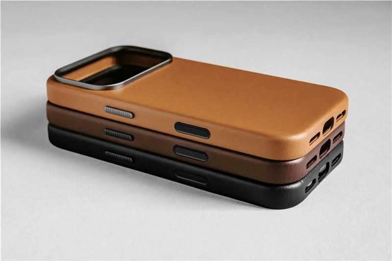 Nomad Traditional Odinis telefono dėklas, skirtas iPhone 17 Pro Max, juodas