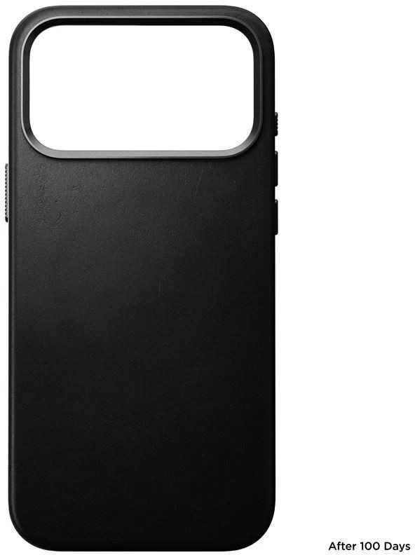 Nomad Traditional Odinis telefono dėklas, skirtas iPhone 17 Pro Max, juodas