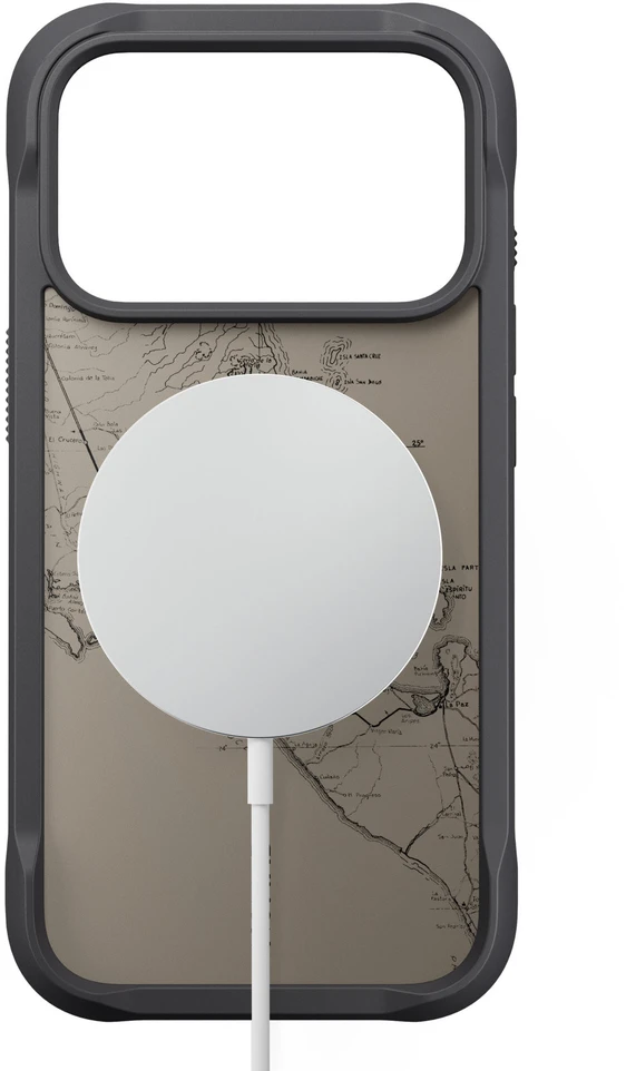 Nomad Rugged dėklas, balandra – iPhone 18 Pro/17 Pro