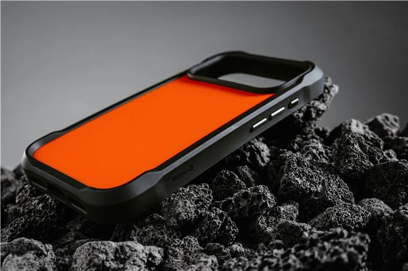 Nomad Rugged dėklas, ultra oranžinis – iPhone 17 Pro