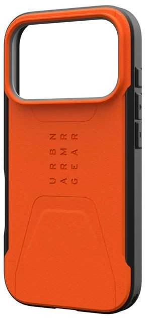 Dėklas Urban Armor Gear UAG Civilian Magsafe, Oranžinis - iPhone 17 Pro Max