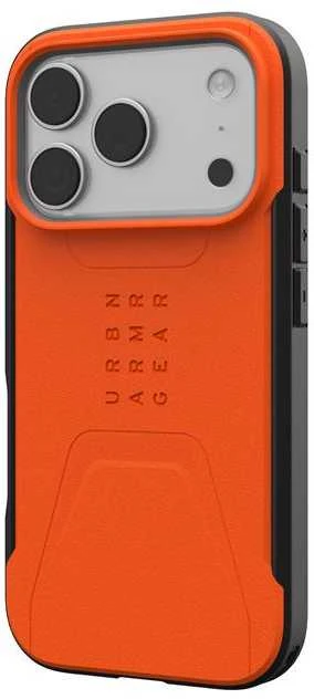 Dėklas Urban Armor Gear UAG Civilian Magsafe, Oranžinis - iPhone 17 Pro Max