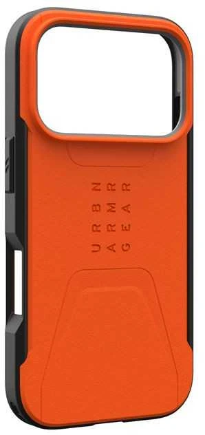 Dėklas Urban Armor Gear UAG Civilian Magsafe, Oranžinis - iPhone 17 Pro Max