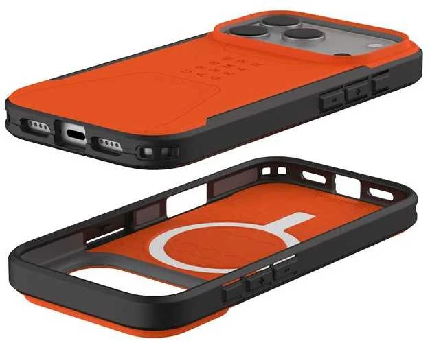 Dėklas Urban Armor Gear UAG Civilian Magsafe, Oranžinis - iPhone 17 Pro Max