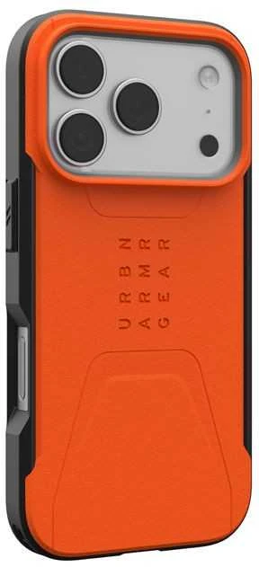 Dėklas Urban Armor Gear UAG Civilian Magsafe, Oranžinis - iPhone 17 Pro Max