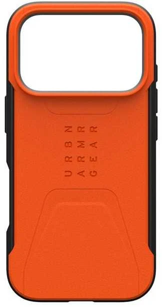 Dėklas Urban Armor Gear UAG Civilian Magsafe, Oranžinis - iPhone 17 Pro Max