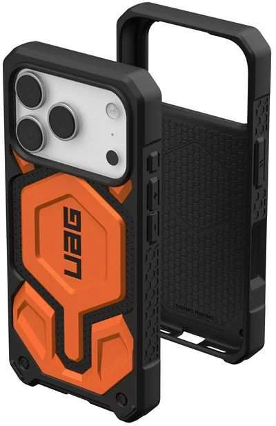 Dėklas Urban Armor Gear UAG Monarch Pro, oranžinis - iPhone 17 Pro Max