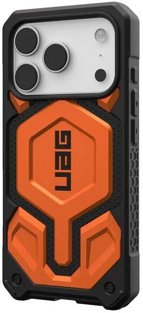 Dėklas Urban Armor Gear UAG Monarch Pro, oranžinis - iPhone 17 Pro Max