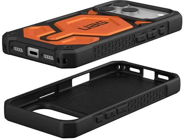 Dėklas Urban Armor Gear UAG Monarch Pro, oranžinis - iPhone 17 Pro Max