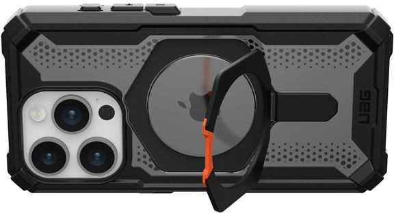 Urban Armor Gear UAG Plasma XTE stovo dėklas su MagSafe, skirtas iPhone 15 Pro – oranžinis
