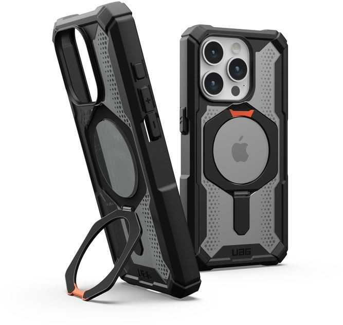 Urban Armor Gear UAG Plasma XTE stovo dėklas su MagSafe, skirtas iPhone 15 Pro – oranžinis