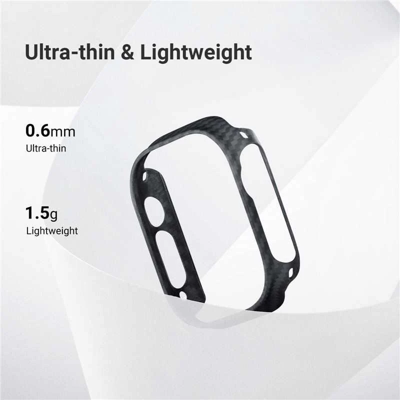 Pitaka Oro dėklas, juoda/pilka - Apple Watch Ultra 49 mm