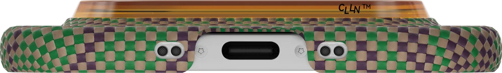 Dėklai ir dangteliai Pitaka Edge Dėklas „Breath of Veins“, „Sprout Surge“ – Apple iPhone Air