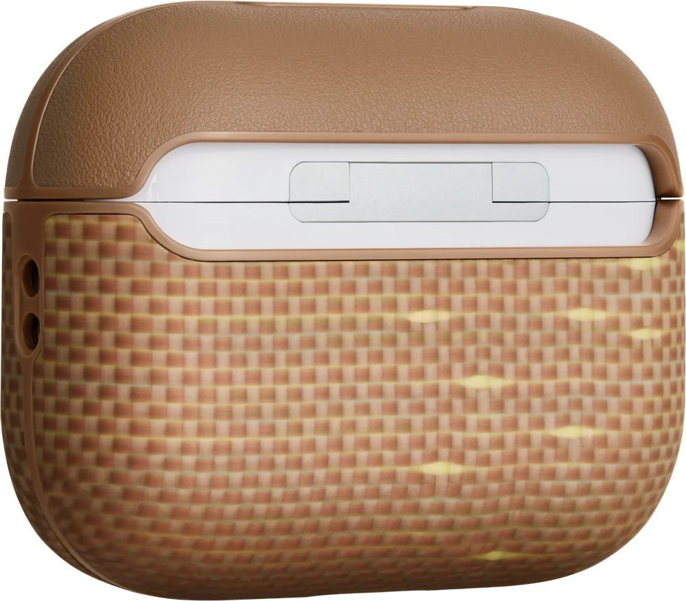 Pitaka Aramid Fiber Magnetic dėklas, Golden Glint – AirPods Pro 3
