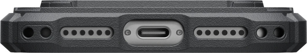 Dėklas PITAKA Cairn Case, skirtas iPhone 18 Pro Max / 17 Pro Max, juodas pilkas