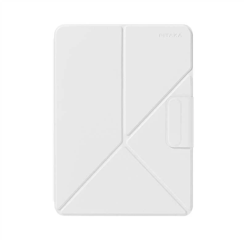 Pitaka Folio 2 case, baltas - iPad Air 13" 2024, iPad Pro 12,9" 2018/2022