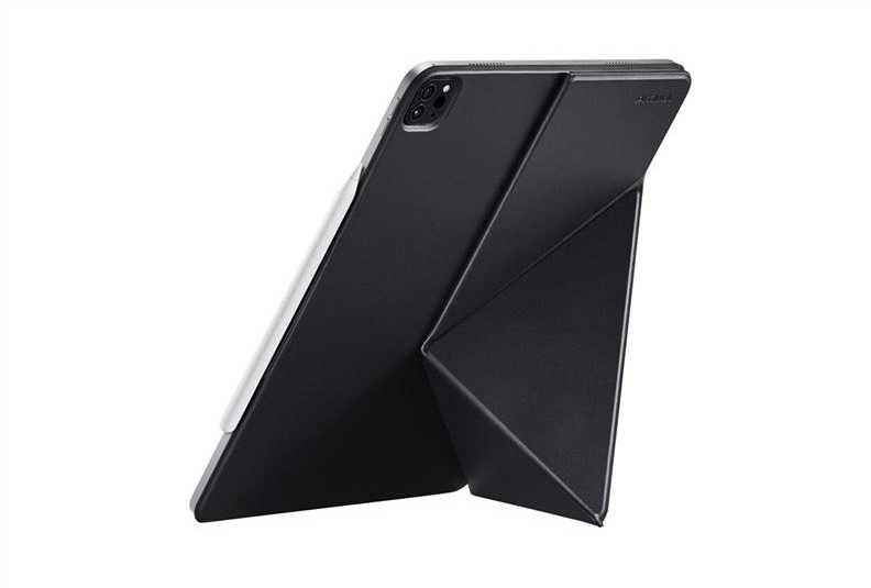 Pitaka Folio 2 case, juodas - iPad Air 13" 2024, iPad Pro 12,9" 2018/2022