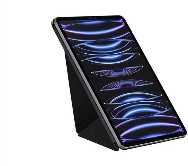 Pitaka Folio 2 case, juodas - iPad Air 13" 2024, iPad Pro 12,9" 2018/2022