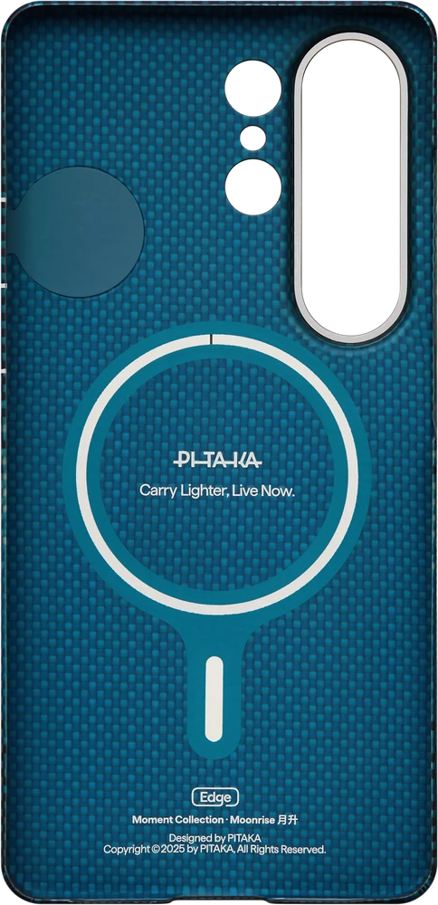 Pitaka Kraštinis dėklas, Mėnulio patekėjimas (Aaron Button) - Samsung Galaxy S26 Ultra
