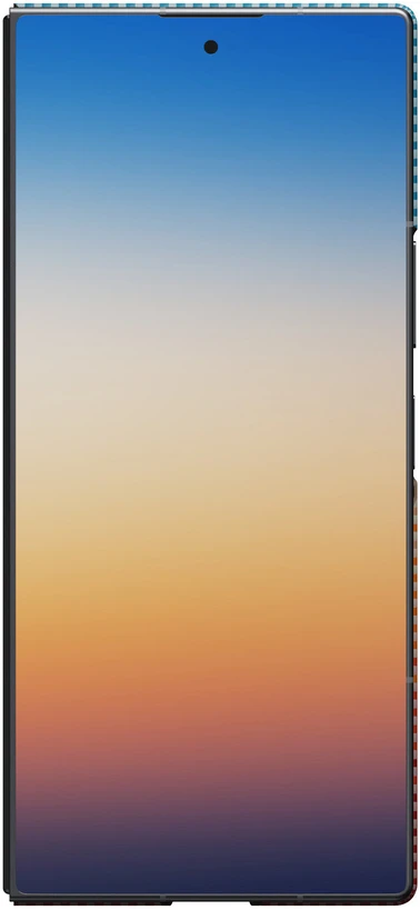 Pitaka krašto dėklas, galinis dangtelis, Saulėlydis - Samsung Galaxy Z Fold8 Ultra