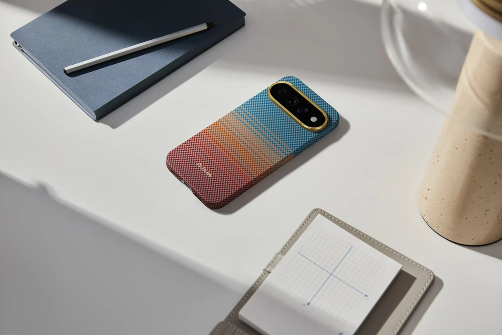 Dėklai ir užvalkalai Pitaka Edge dėklas, California Dream Sunset 2.0 – Google Pixel 11 Pro
