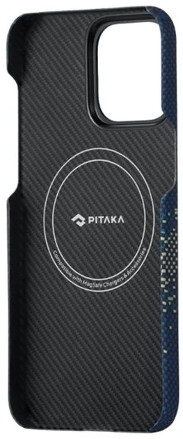 Dėklas Cases And Covers Pitaka StarPeak MagEZ Case 4, milky way galaxy - iPhone 15 Pro Max