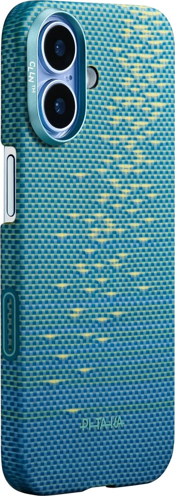Dėklas Pitaka Ultra-Slim Case, Lucid Mėlyna - iPhone 17