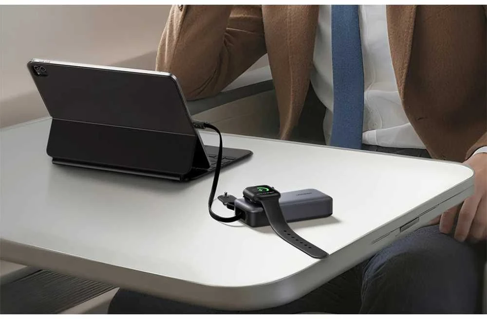 Powerbank UGREEN PB527, 10000mAh 30W su Apple Watch įkrovikliu, MFi