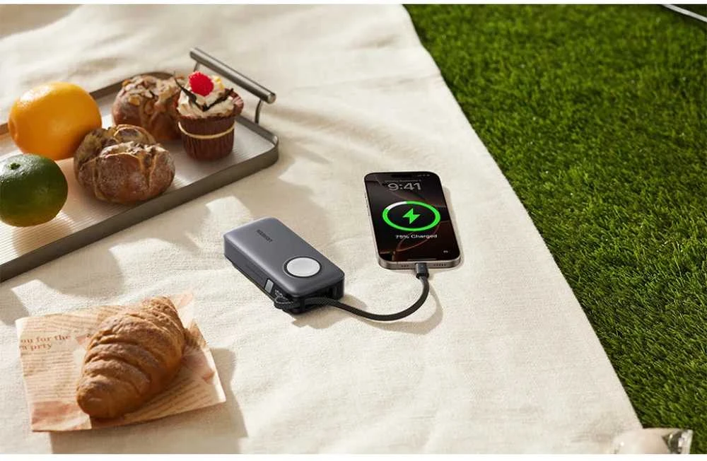 Powerbank UGREEN PB527, 10000mAh 30W su Apple Watch įkrovikliu, MFi