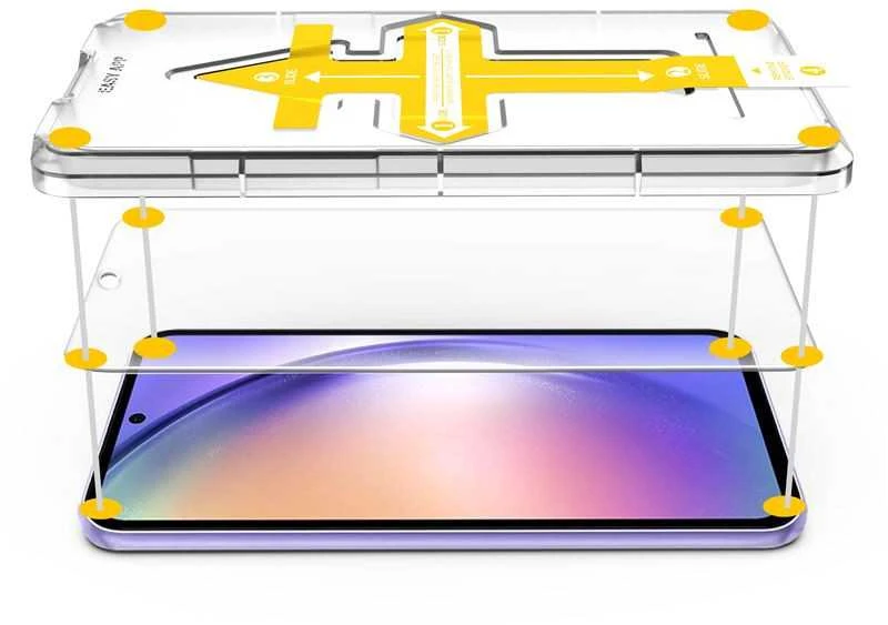 „Mobile Origin“ ekrano apsauga su rodyklės aplikatoriumi – „Samsung Galaxy A55“