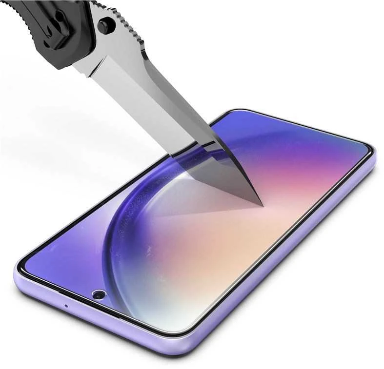 „Mobile Origin“ ekrano apsauga „Samsung Galaxy A54 5G“ su rodyklės aplikatoriumi