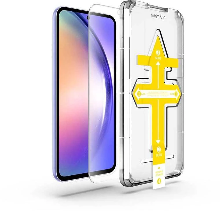 „Mobile Origin“ ekrano apsauga su rodyklės aplikatoriumi – „Samsung Galaxy A55“