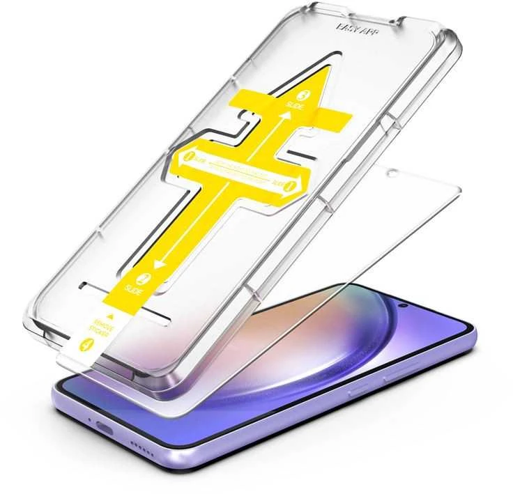 „Mobile Origin“ ekrano apsauga su rodyklės aplikatoriumi – „Samsung Galaxy A55“
