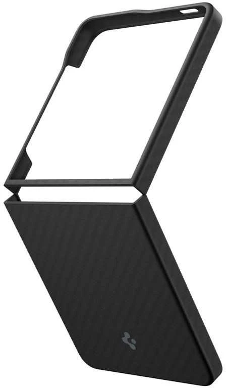 Dėklas Spigen Air Skin, aramid juodas - Samsung Galaxy Z Flip7