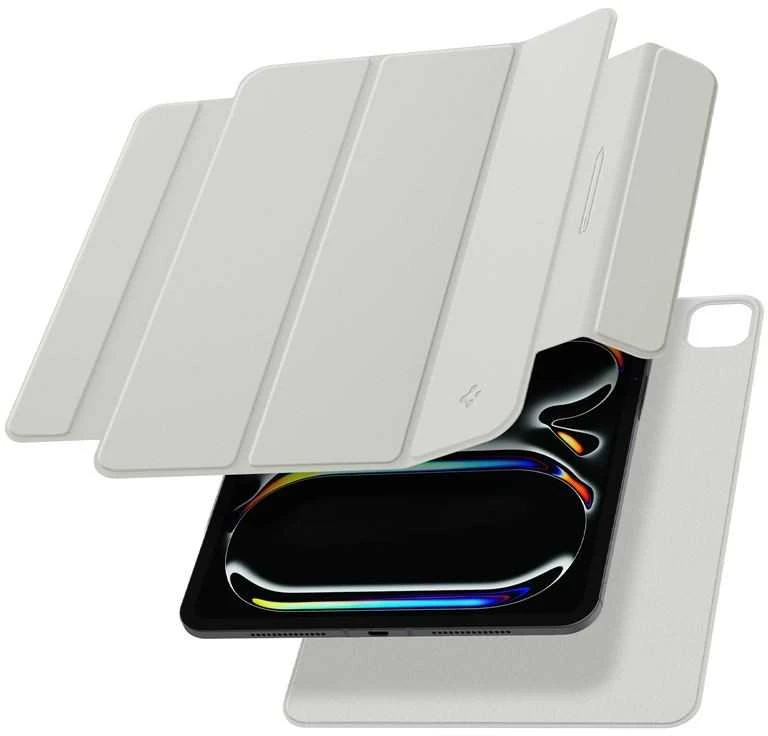 Spigen Air Skin Folio OneTap, pilka - iPad Pro 11" 2024