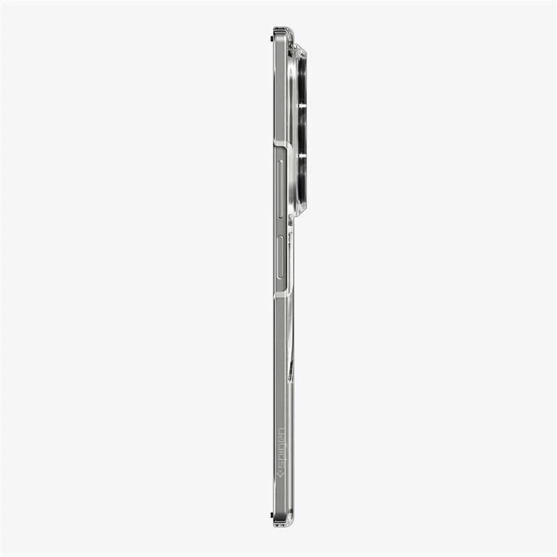 Dėklas Spigen AirSkin Mag MagSafe Samsung Galaxy Z Fold 7 Crystal baltos spalvos ir skaidrus