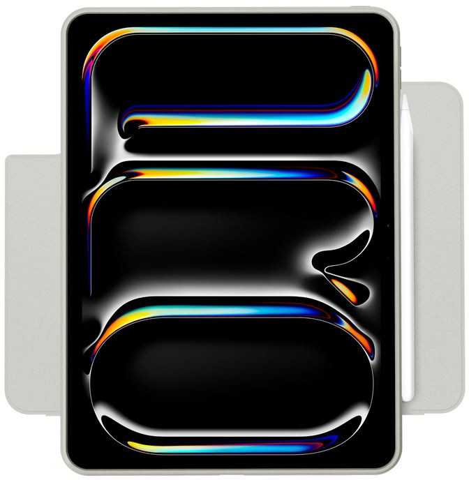 Spigen Air Skin Pro Onetap, pilka - iPad Pro 13" 2024