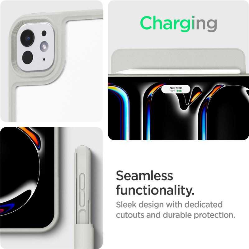Spigen Air Skin Pro Onetap, pilka - iPad Pro 13" 2024