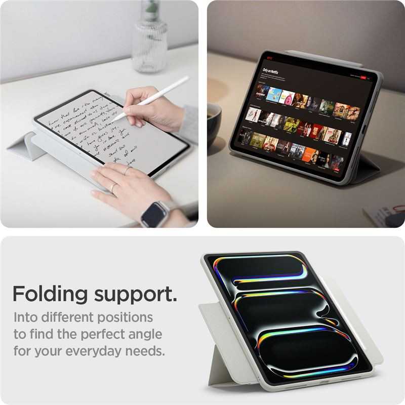 Spigen Air Skin Pro Onetap, pilka - iPad Pro 13" 2024