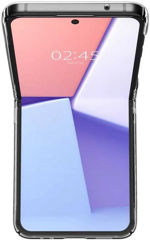 Dėklas SPIGEN AIRSKIN GALAXY Z FLIP 4 CRYSTAL CLEAR