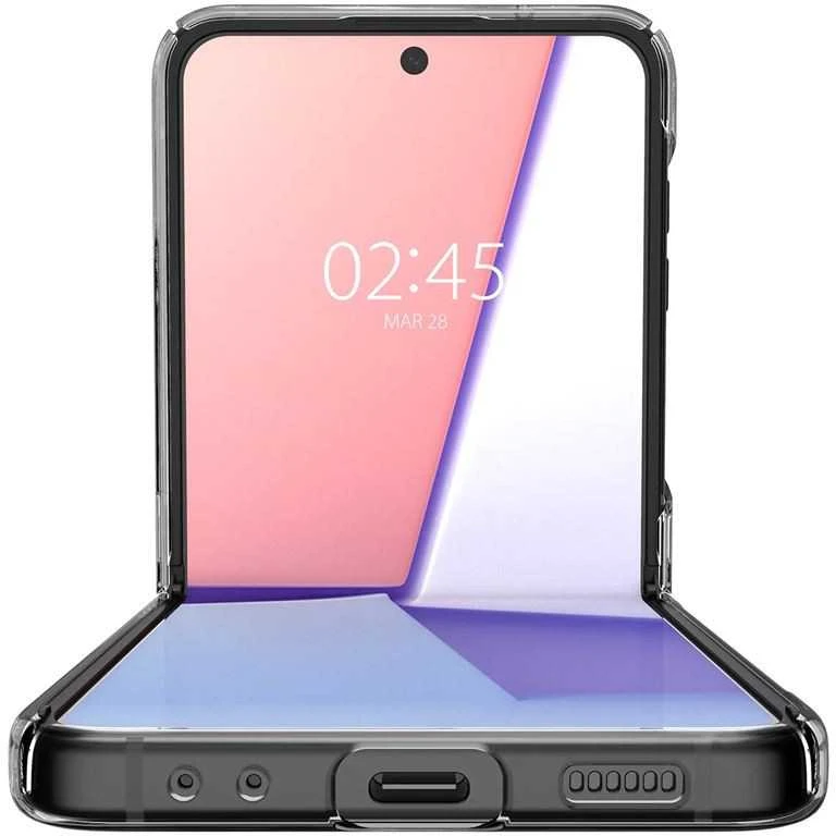 Dėklas SPIGEN AIRSKIN GALAXY Z FLIP 4 CRYSTAL CLEAR