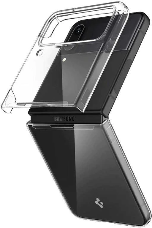 Dėklas SPIGEN AIRSKIN GALAXY Z FLIP 4 CRYSTAL CLEAR