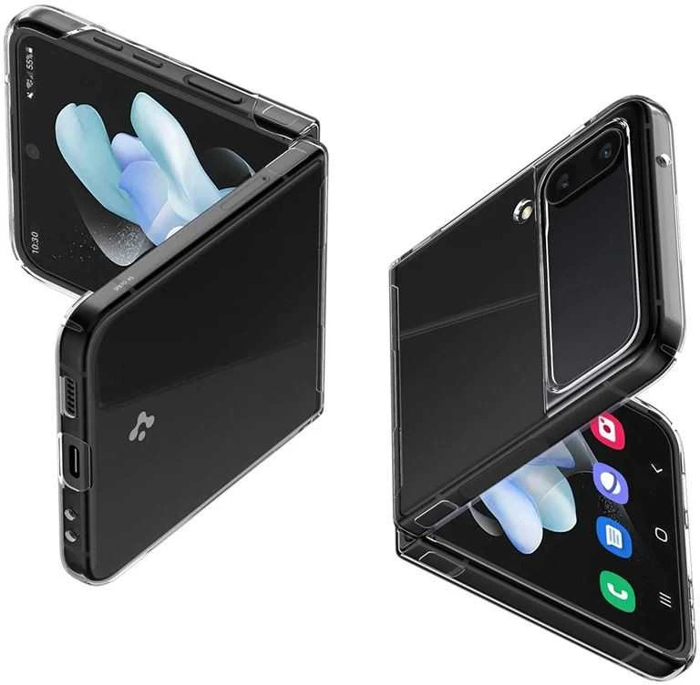 Dėklas SPIGEN AIRSKIN GALAXY Z FLIP 4 CRYSTAL CLEAR