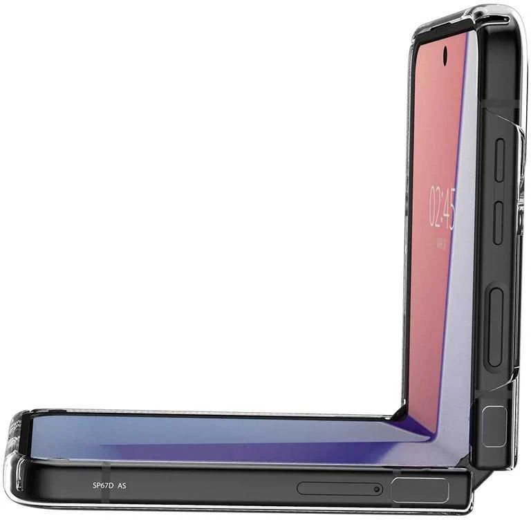 Dėklas SPIGEN AIRSKIN GALAXY Z FLIP 4 CRYSTAL CLEAR