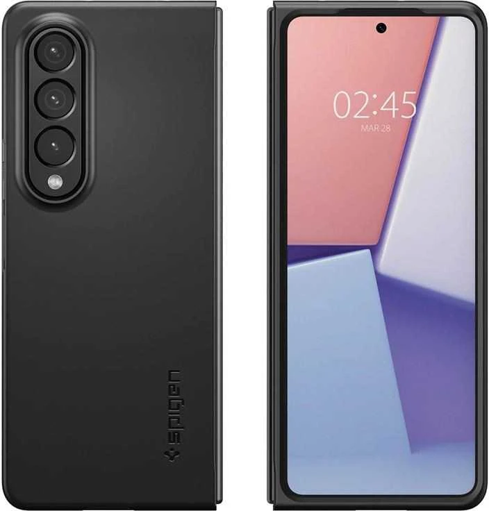 Spigen Air Skin dėklas skirtas Samsung Galaxy Z Fold 4, spalva - Juoda