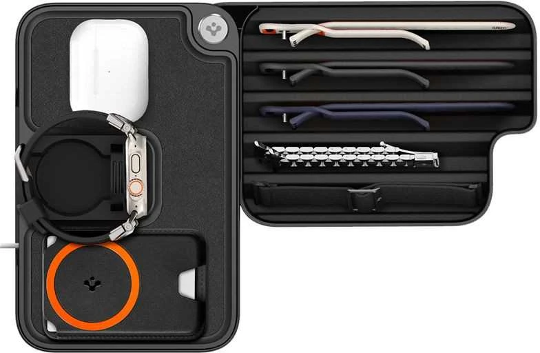 Dėklas Spigen Apple Watch & Band & ETC Organizer S340, juodas