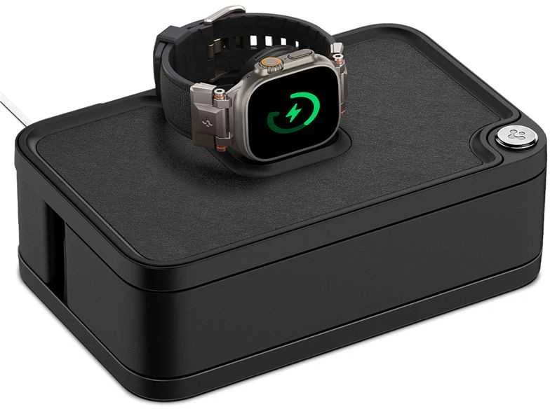 Dėklas Spigen Apple Watch & Band & ETC Organizer S340, juodas