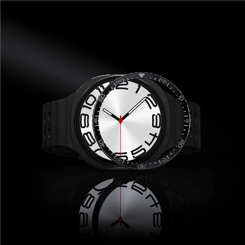 Spigen Bezel Tune (Diver), juodas - Galaxy Watch 8 (44mm)