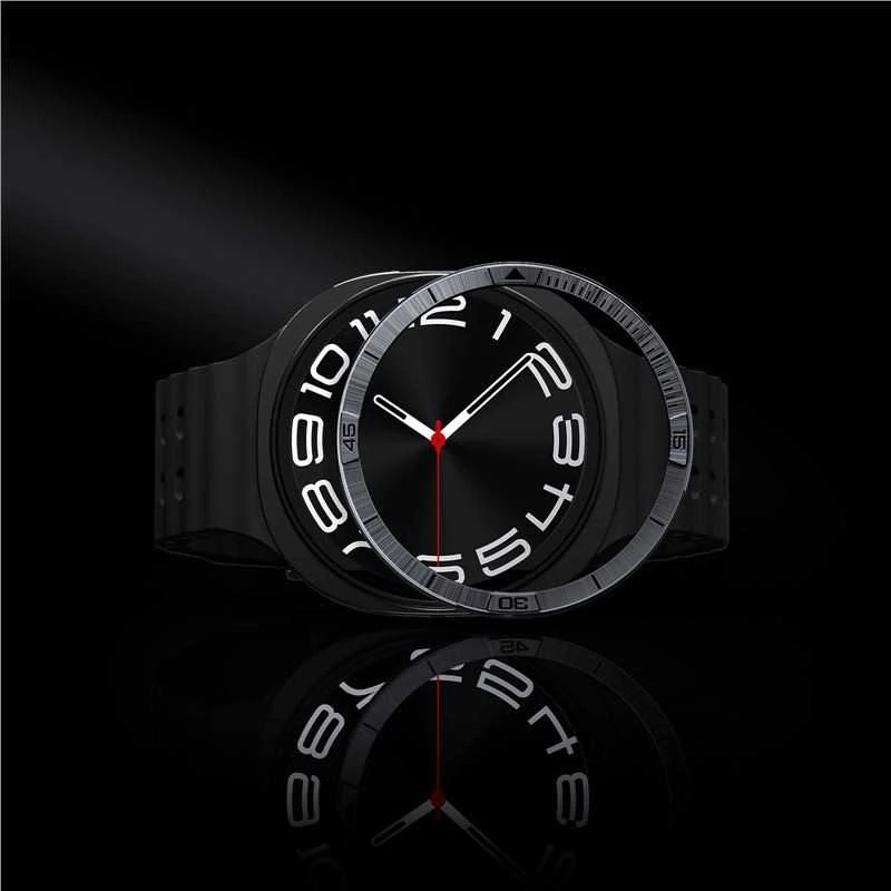 Spigen Bezel Tune (Pilot), sidabrinis - Galaxy Watch 8 (44mm)