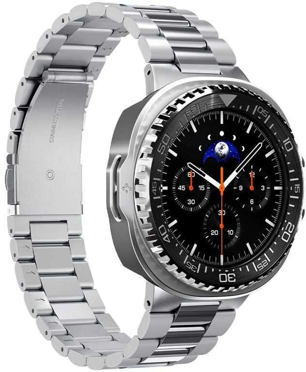 Spigen Bezel Tune Pro (Diver), juodas - Samsung Galaxy Watch 8 Classic 46mm